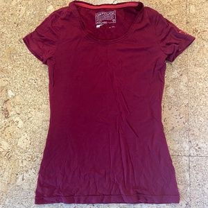 Ortovox Merino Wool Tee- XS- Red